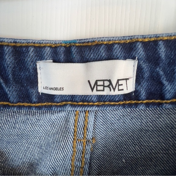Vervet Denim Casual Classic Distressed Mom Jeans - Picture 8 of 9